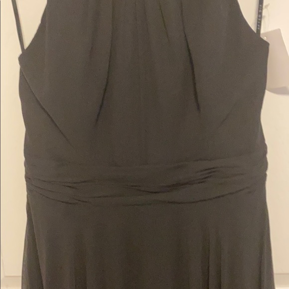 After Six Style 6760 Wedding/Prom/Black Tie Chiffon Halter Dress - Picture 6 of 15